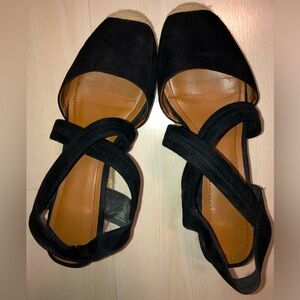 H&M black espadrilles size 39